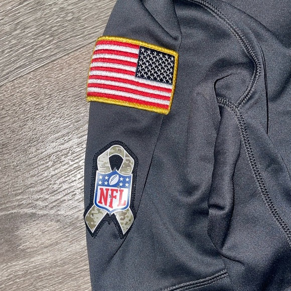 Dallas Cowboy Nike Black Hoodie - Picture 3 of 8